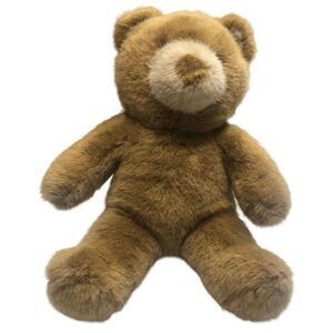 Vintage Build A Bear 14" Plush light brown teddy bear retired 1997 BABW Bear hug
